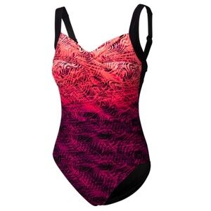 GABAR Women's CTEX Twist Bra One Piece Swimsuit Size 16 NWT